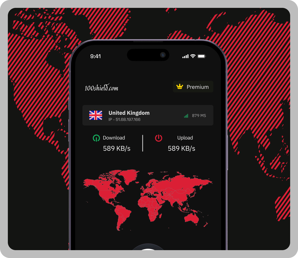 main screen connected